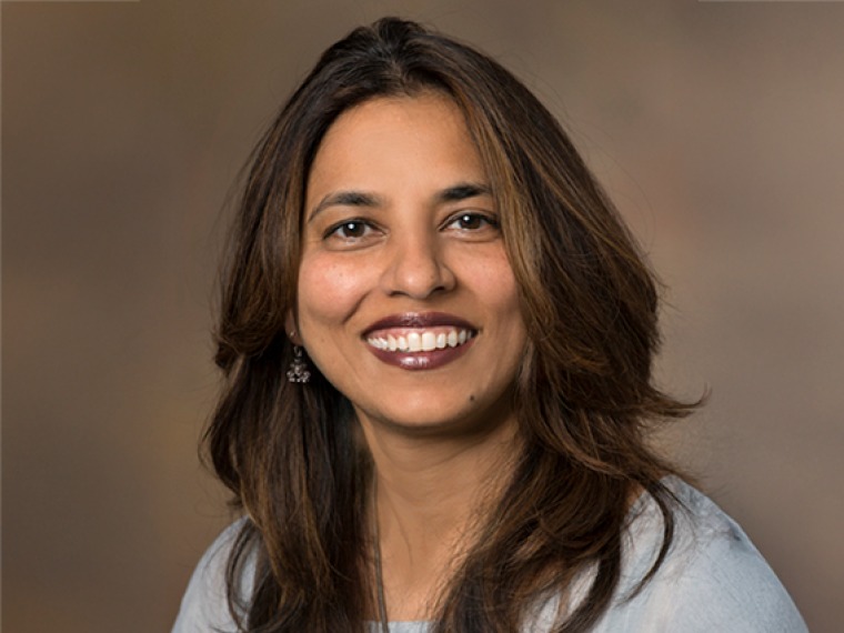 portrait of Dr Purnima Madhivanan